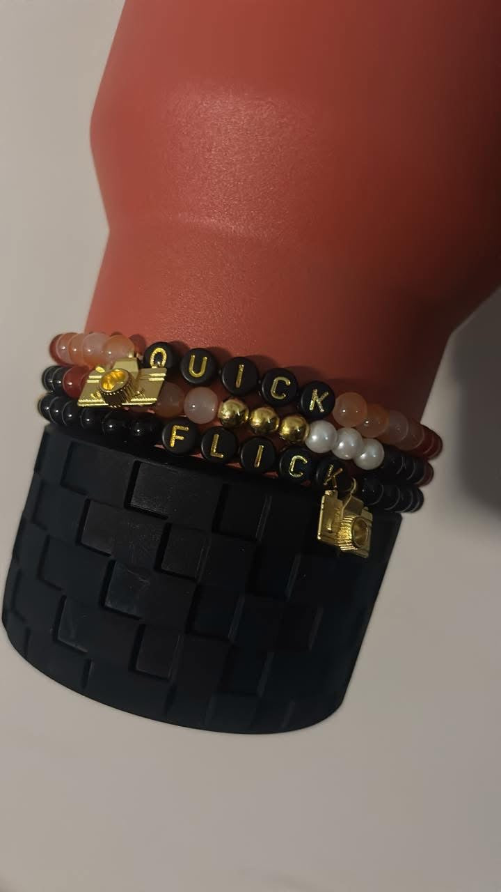 THE Camera Roll Bracelet Stack