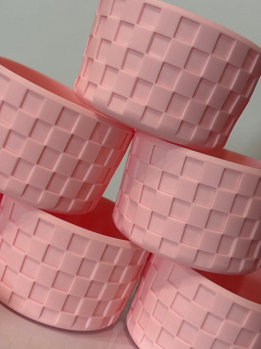 Baby Pink Checkered