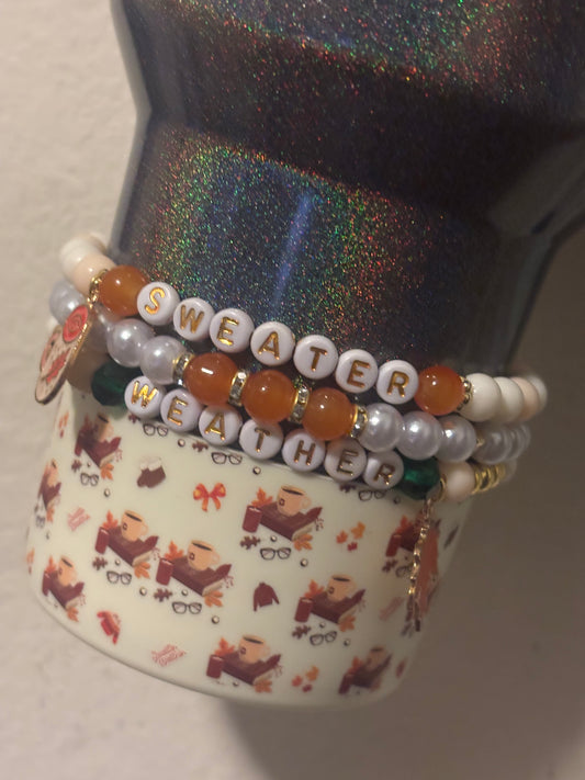 Fall Bracelet Stack