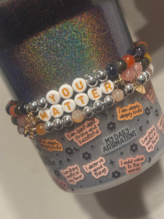 You Matter Bracelet Stack