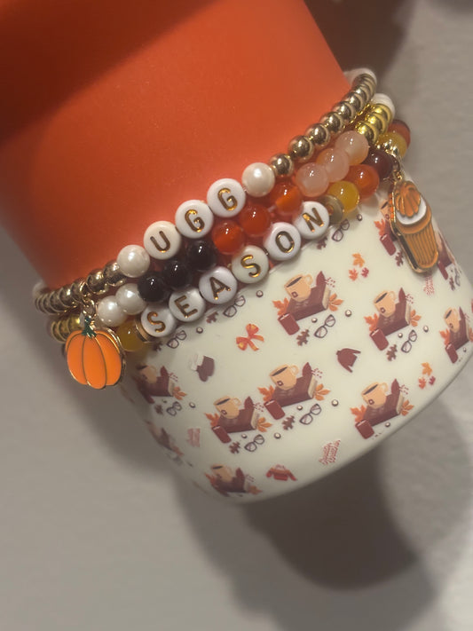 Fall Bracelet Stack