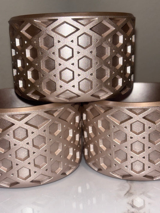 Metallic Gold Waffle Boot