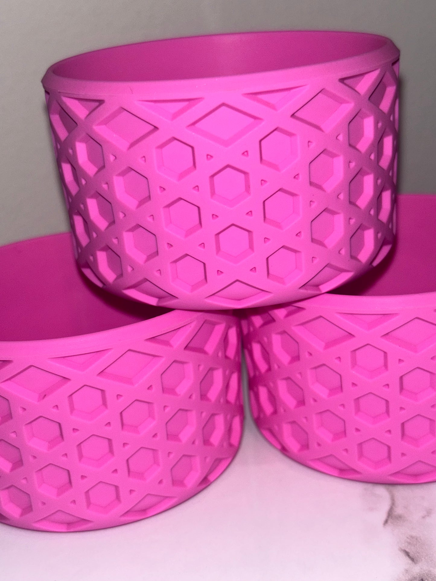 Snow Pink Waffle Boot