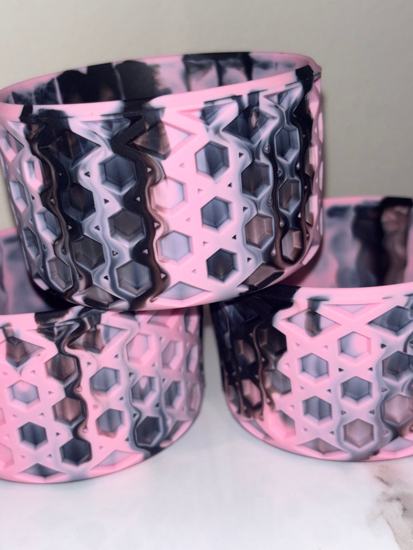 Pink & Black Waffle Boot