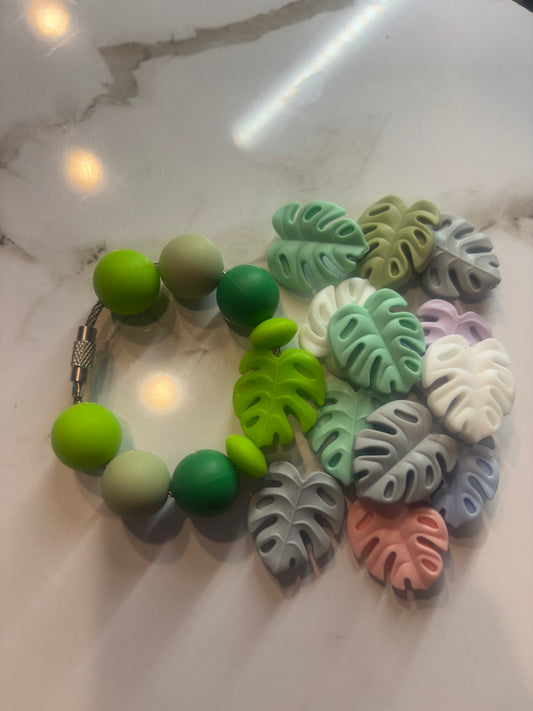 Monstera Handle Charm